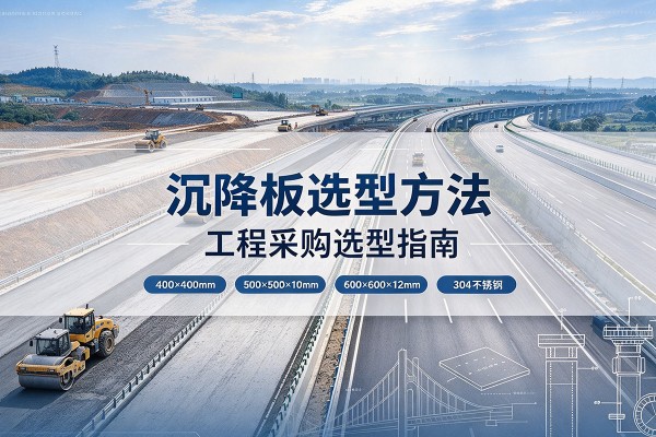 睢县沉降板选择方法