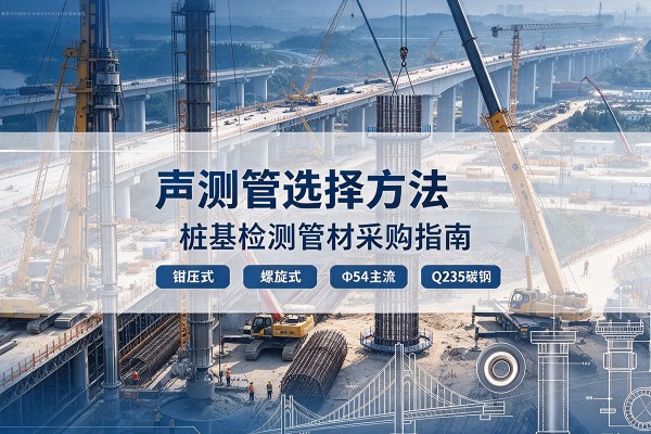 睢县声测管选型标准