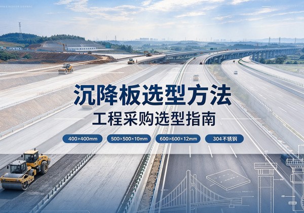 睢县沉降板选择方法