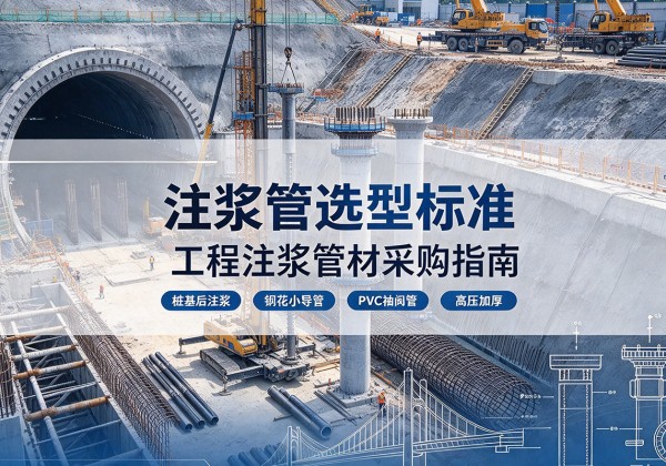 睢县注浆管选型标准